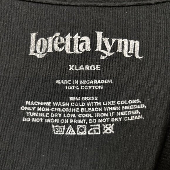 Loretta Lynn Country Music Singer T-shirt Size Extra Large - Picture 4 of 4